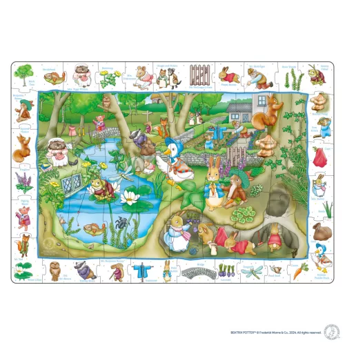 Nyúl Péter világa: kirakó • The World of Peter Rabbit Puzzle  WPR007 ORCHARD TOYS / Peter Rabbit™