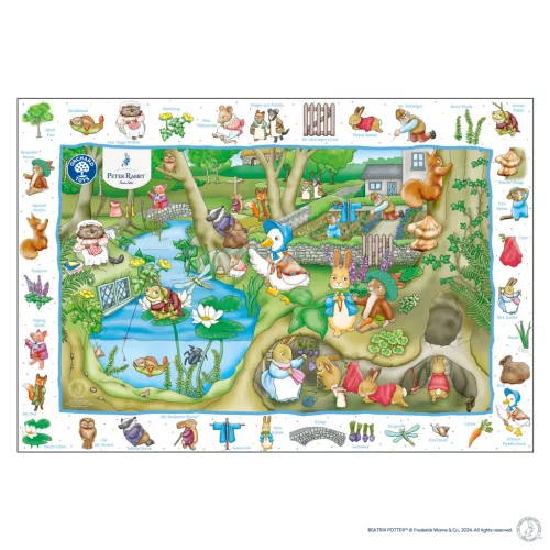 Nyúl Péter világa: kirakó • The World of Peter Rabbit Puzzle  WPR007 ORCHARD TOYS / Peter Rabbit™