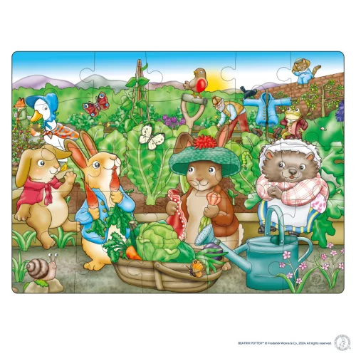Gergelyfi Úr Kertjében kirakós • In Mr. McGregors Garden Puzzle WPR008 ORCHARD TOYS / Peter Rabbit™