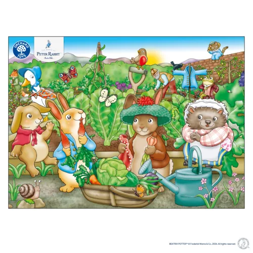 Gergelyfi Úr Kertjében kirakós • In Mr. McGregors Garden Puzzle WPR008 ORCHARD TOYS / Peter Rabbit™