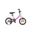 KPC FluoBike Kitty cicás VILÁGÍTÓS 12 rózsaszín fluoreszkáló gyermek kerékpár