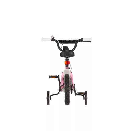 KPC FluoBike Kitty cicás VILÁGÍTÓS 12 rózsaszín fluoreszkáló gyermek kerékpár