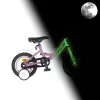 KPC FluoBike Rabbit nyuszis VILÁGÍTÓS 12 lila fluoreszkáló gyermek kerékpár
