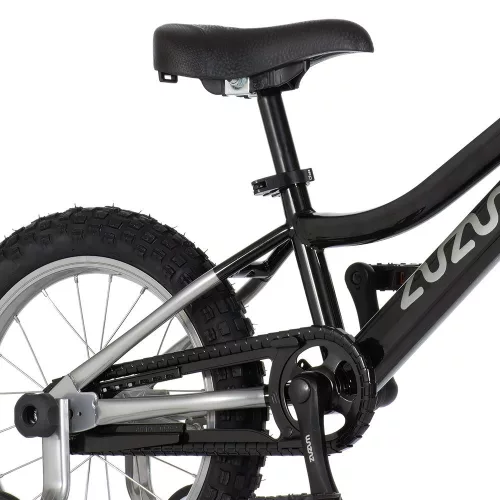 Zuzum 16 gyermek kerékpár Fekete