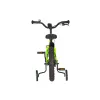 KPC FluoBike Raptor dinós VILÁGÍTÓS 16 neonzöld fluoreszkáló gyermek kerékpár