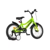 KPC FluoBike Raptor dinós VILÁGÍTÓS 16 neonzöld fluoreszkáló gyermek kerékpár