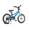 KPC FluoBike Police szirénás VILÁGÍTÓS 16 kék fluoreszkáló gyermek kerékpár