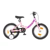 KPC FluoBike Kitty cicás VILÁGÍTÓS 16 rózsaszín fluoreszkáló gyermek kerékpár