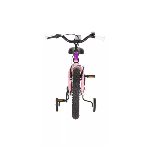 KPC FluoBike Kitty cicás VILÁGÍTÓS 16 rózsaszín fluoreszkáló gyermek kerékpár