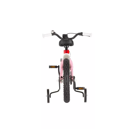 KPC FluoBike Kitty cicás VILÁGÍTÓS 16 rózsaszín fluoreszkáló gyermek kerékpár