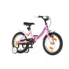 KPC FluoBike Kitty cicás VILÁGÍTÓS 16 rózsaszín fluoreszkáló gyermek kerékpár
