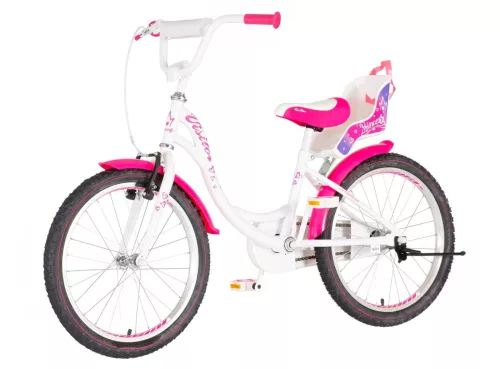 Visitor Princess 20 fehér királylányos gyerek kerékpár