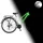 Visitor FluoBike Lady női VILÁGÍTÓS trekking kerékpár fluoreszkáló fehér