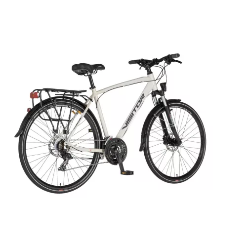 Visitor FluoBike Man férfi VILÁGÍTÓS trekking kerékpár fluoreszkáló fehér