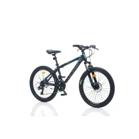   Corelli Felix 2.2 24 MTB gyerek könnyűvázas kerékpár Fekete-Kék