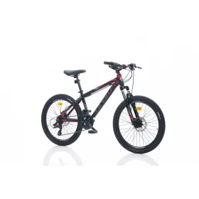   Corelli Felix 1.2 24 MTB gyerek könnyűvázas kerékpár Fekete-Piros
