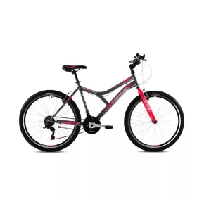   Capriolo Diavolo 600 26" női MTB kerékpár 19" Grafit-Rózsaszín