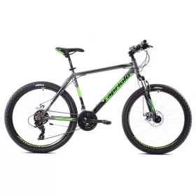   Capriolo Oxigen 26" férfi MTB kerékpár 20" Grafit-Zöld