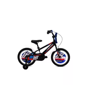 Capriolo Mustang 16" gyerek kerékpár Fekete-Piros
