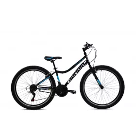   Capriolo Diavolo 600 26" gyermek MTB kerékpár 14" Fekete-Kék