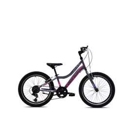   Capriolo Diavolo 200 20" gyerek kerékpár Grafit-Rózsaszín
