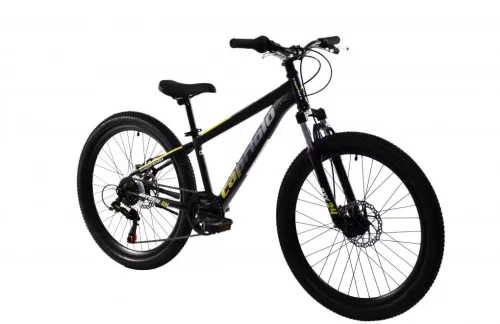 Capriolo Oxigen Disc 24" gyerek kerékpár Fekete-Sárga