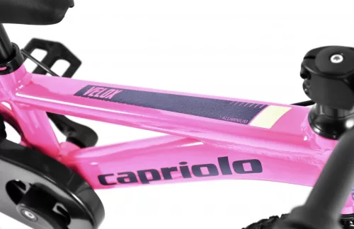 Capriolo LC KID 16" hátra tekerhető gyerek kerékpár Rózsaszín
