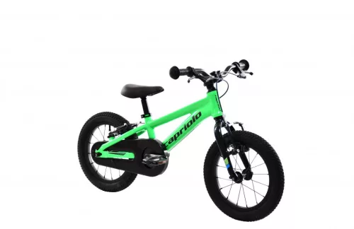 Capriolo LC KID 14" hátra tekerhető gyerek kerékpár Zöld