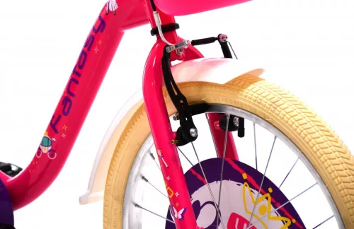 Adria Fantasy 20 hercegnős gyerek kerékpár Rózsaszín-Fehér