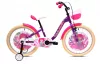 Adria Fantasy 20 hableányos gyerek kerékpár Lila-Fehér