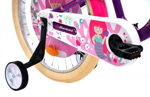 Adria Fantasy 20 hableányos gyerek kerékpár Lila-Fehér