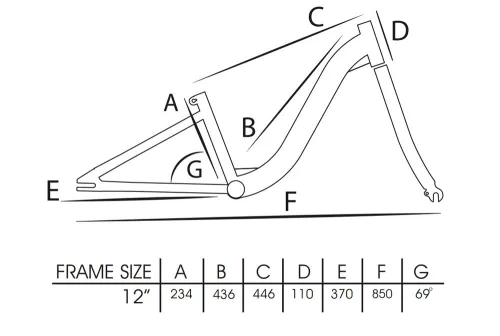 Capriolo Viola 20" gyerek kerékpár Fehér