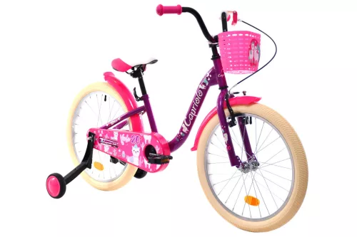 Capriolo Viola 20" gyerek kerékpár Lila