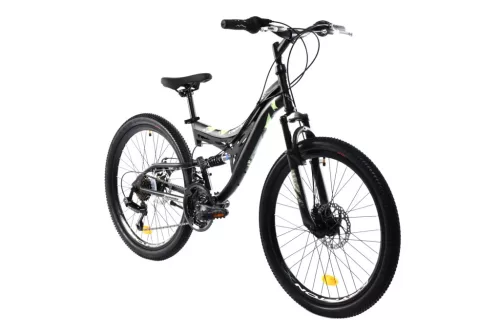Capriolo CTX 240 24" gyerek kerékpár Fekete-Kék