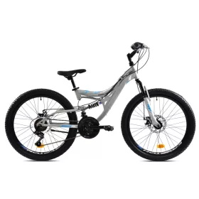 Capriolo CTX 240 24" gyerek kerékpár Szürke-Kék