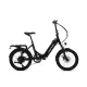 Capriolo E-bike Folding pedelec kerékpár Fekete