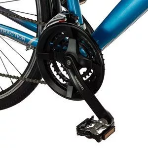 Csepel Traction 100 23" kék-ezüst férfi trekking kerékpár