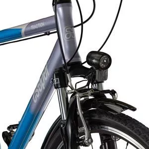 Csepel Traction 100 23" kék-ezüst férfi trekking kerékpár