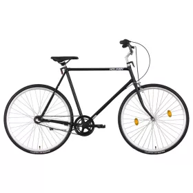 Koliken agyváltós férfi városi kerékpár Fekete