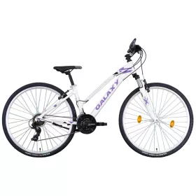 Galaxy TL820 férfi Trekking kerékpár Fehér-Lila