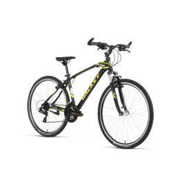 Galaxy TM820 férfi Trekking kerékpár Fekete-Sárga