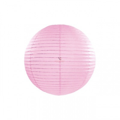 Lampion lámpabúra kicsi 20 cm világos rózsaszín
