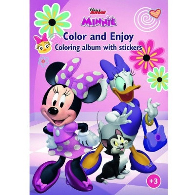 Minnie Mouse színezés és szórakozás füzet Kiddo Books 1054