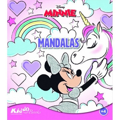 Minnie egér és az unikornisok mandala Kiddo Books 9207