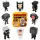 Skibidi WC meglepetés mini figura, 1. sorozat, 6 cm