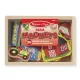 Melissa & Doug Fa készségfejlesztő játék, Mágneses farm készlet