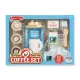 Melissa & Doug Sütés-főzés, Fa kávéfőző szett