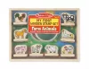 Melissa & Doug Fa nyomda készlet, Első nyomdám, farm állatai