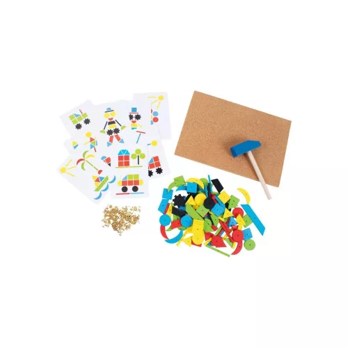 Playbox Barkács szett kalapáccsal és szögekkel