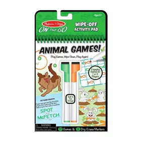   Melissa & Doug Kreatív játék, Letörölhető lapok, állati játékok